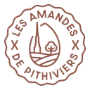 Logo, moteur de recherche de produit et panier de la SAS Les Amandes de Pithiviers